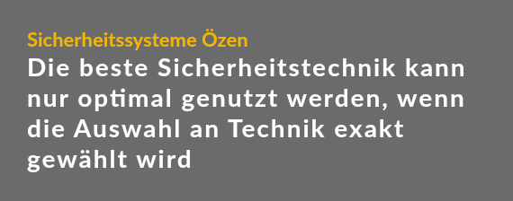 Sicherheitssysteme Özen﷯